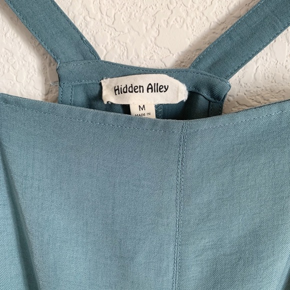 Light Blue Cropped Jumper Size Medium - Picture 3 of 5